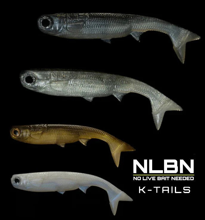 No Live Bait Needed (NLBN) K-Tails Bull Bay Tackle Company No Live Bait Needed (NLBN) K-Tails Bull Bay Tackle Company