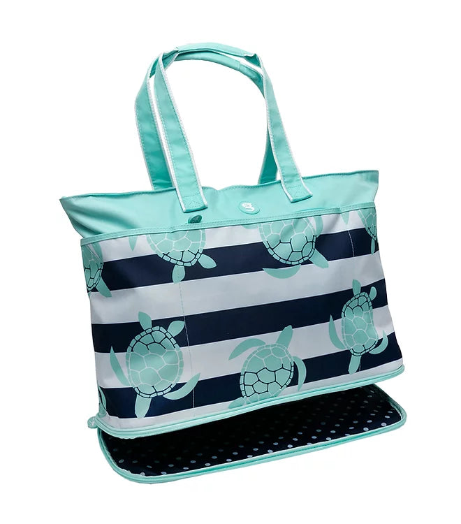 Geckobrands beach hotsell tote bag