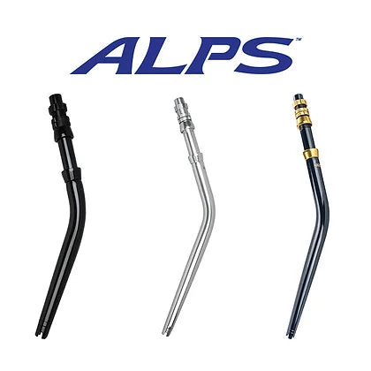 Alps Aluminum Curved 2 Piece Butts