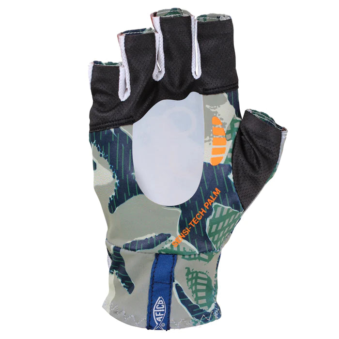 Aftco Solago Sun Green Camo Gloves – Bull Bay Tackle Company