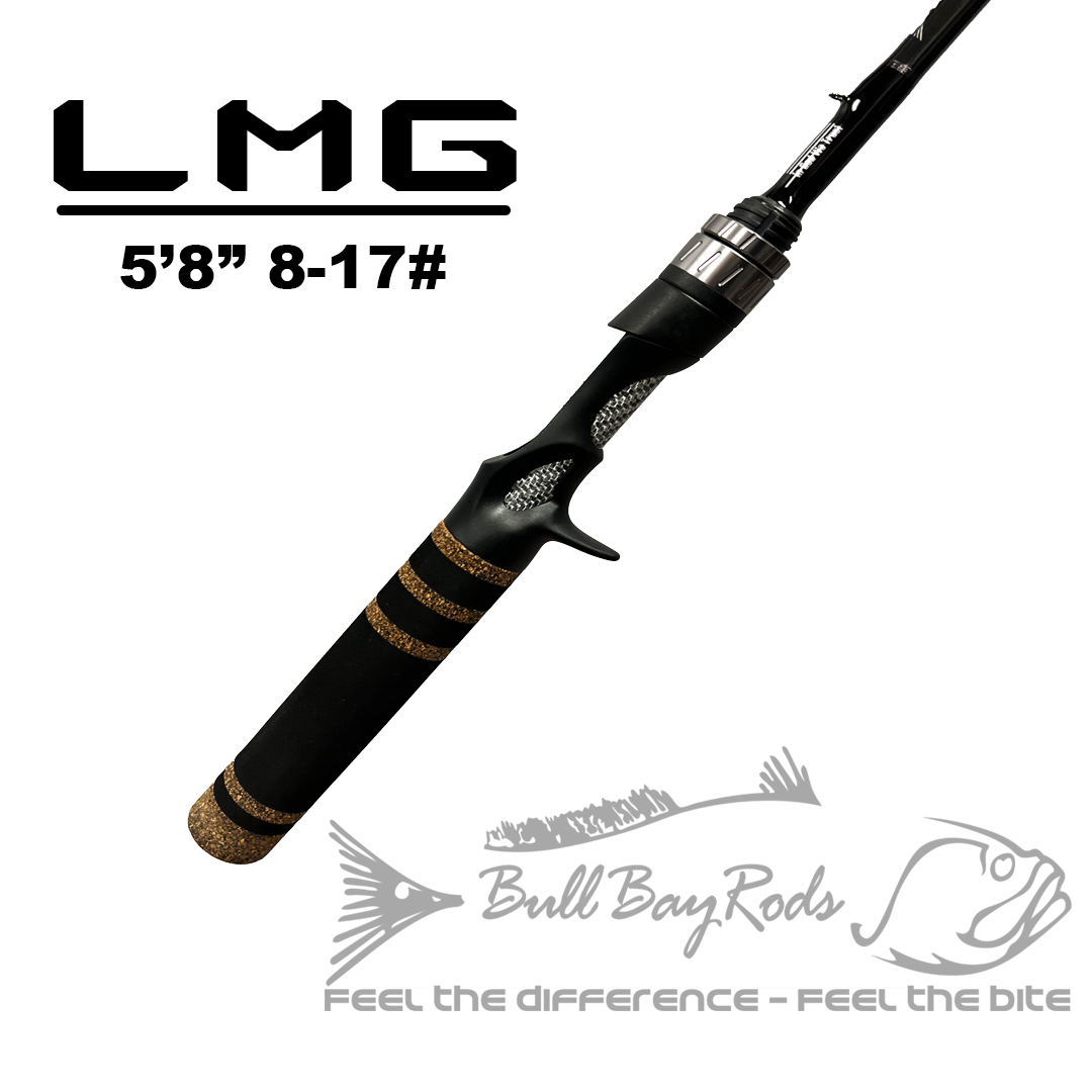 LMG Baitcasting Rod - Shorty - Freshwater/Bass – Bull Bay Tackle Company