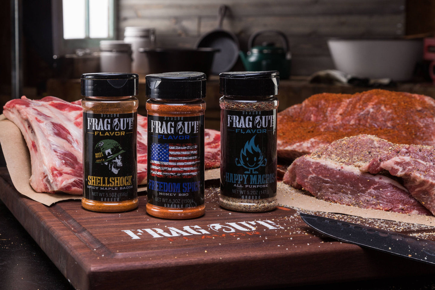 8fl oz Shellshock - Spicy Maple Bacon Rub