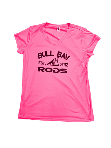 Ladies Bull Bay Est 2012 Short Sleeve T-Shirts
