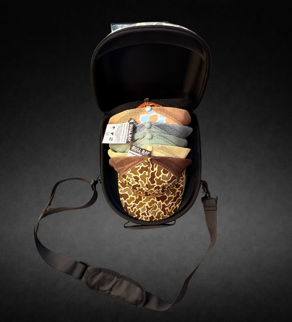Bull Bay Duck Camo Hat Case