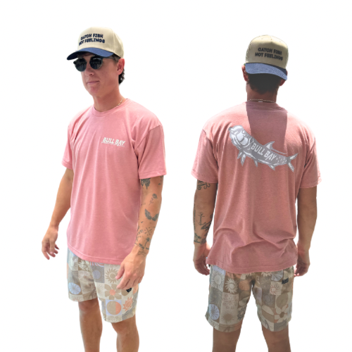Tarpon Ultra Soft Short Sleeve Shirt - Coral