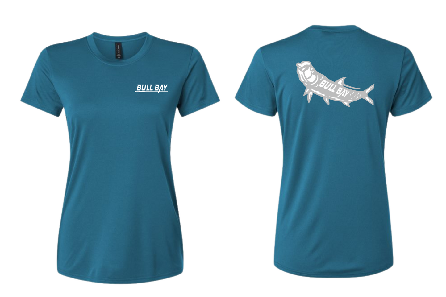 Ladies Tarpon Performance Short Sleeve Shirt - Blue