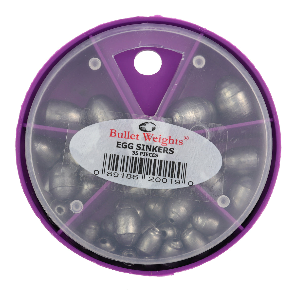 Bullet Weight Skillet Assort, Egg Sinker 35pk