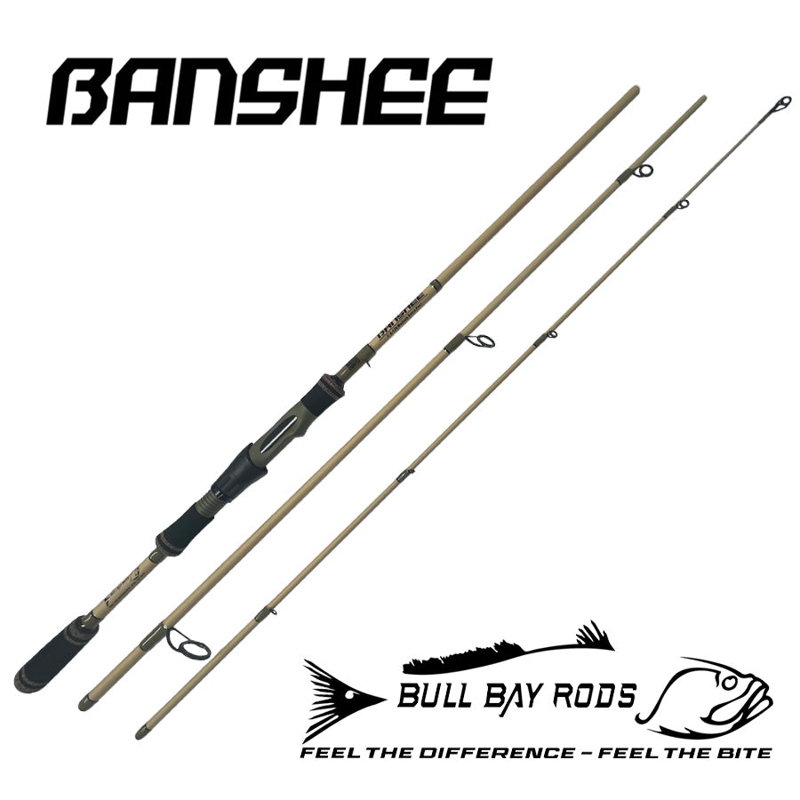 Banshee Travel Rod - 3 Piece – Bull Bay Tackle Company