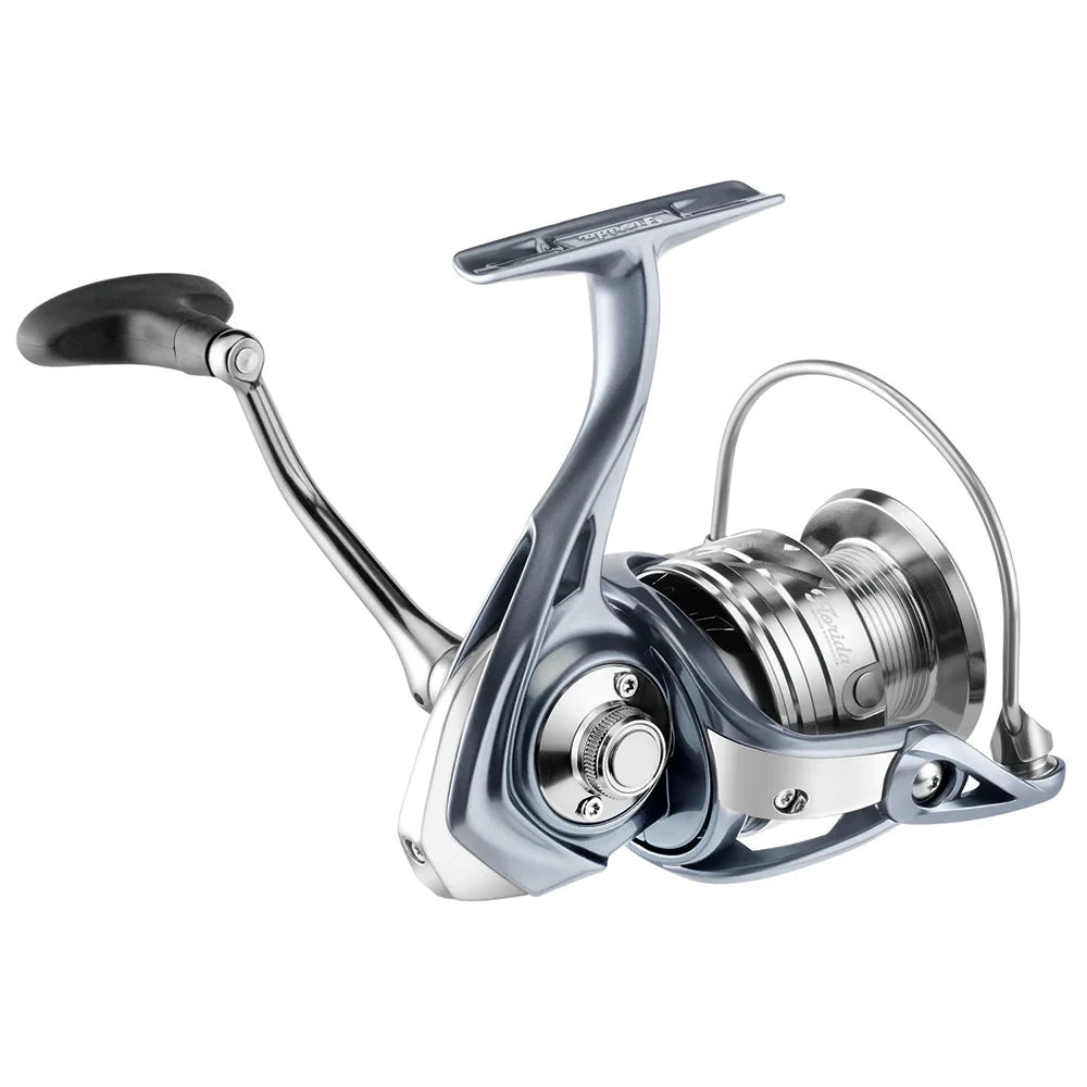 buy and sell fishing reels Fishdrops Surf Spinning Reel, Size 10000 12000 Saltwater Reels, Full Metal Frame 31 LBs Max Drag, 10+1 Stainless BB Ultra Smooth Powerful, High Capacity Long Casting Spinning : Sports & Outdoors Its anti EatMyTackle 50 Wide 2 Speed