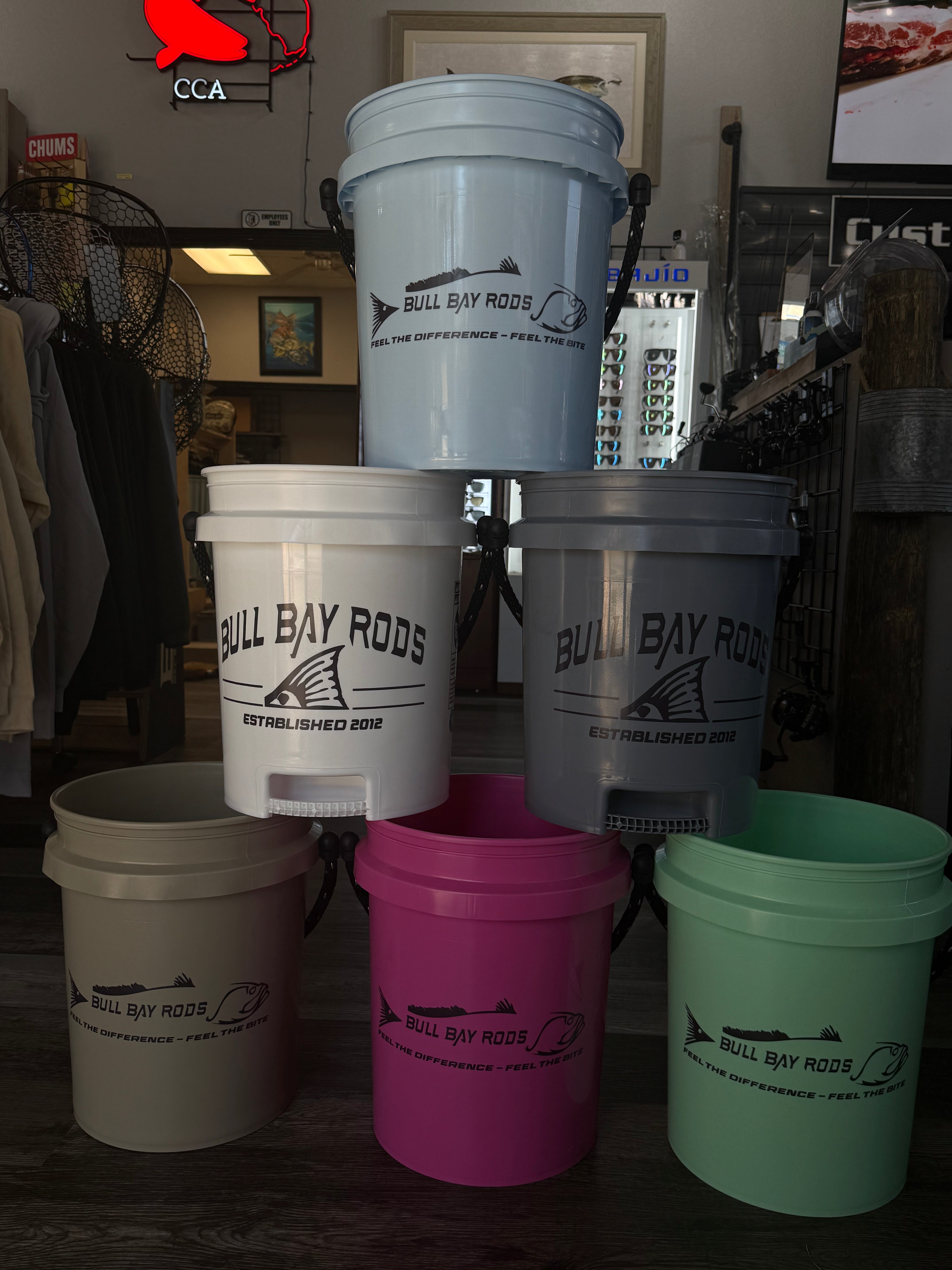 Bull Bay Rods 5-Gallon Bucket – Bull Bay Tackle Company