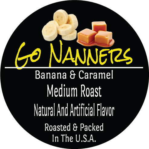 12 Oz. - Flavored Coffee - Pick From 18 Flavors: 12 oz. Go Nanners / Ground