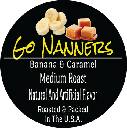 12 Oz. - Flavored Coffee - Pick From 18 Flavors: 12 oz. Go Nanners / Ground