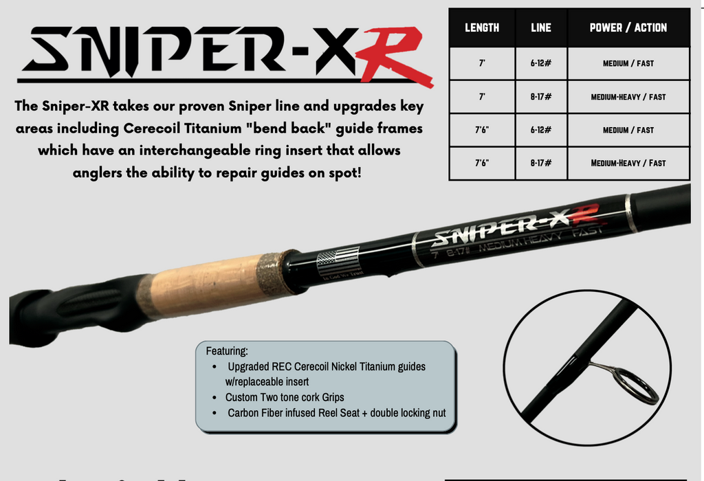 Sniper-XR Rod – Bull Bay Tackle Company