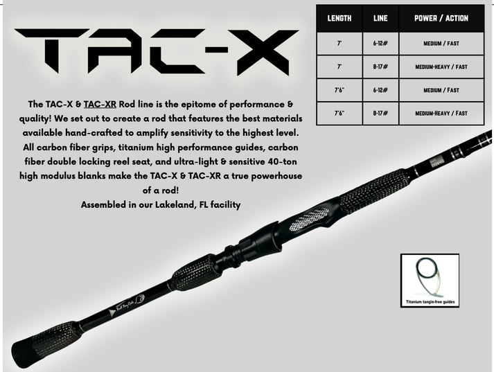 TAC-X Rod – Bull Bay Tackle Company