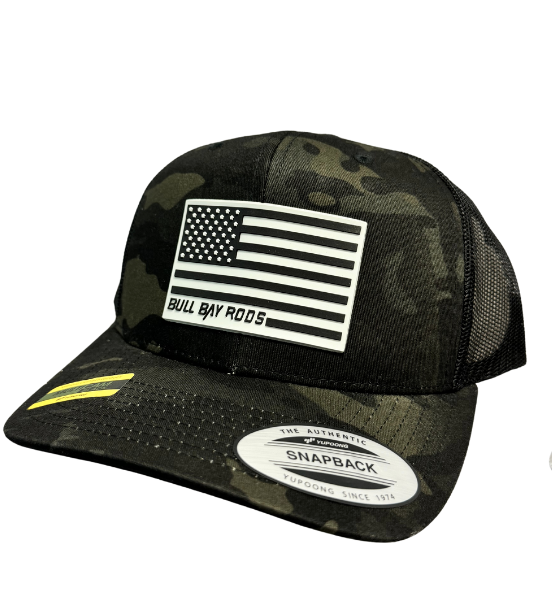 Bull Bay Flag Patch Hat - Multiple Styles