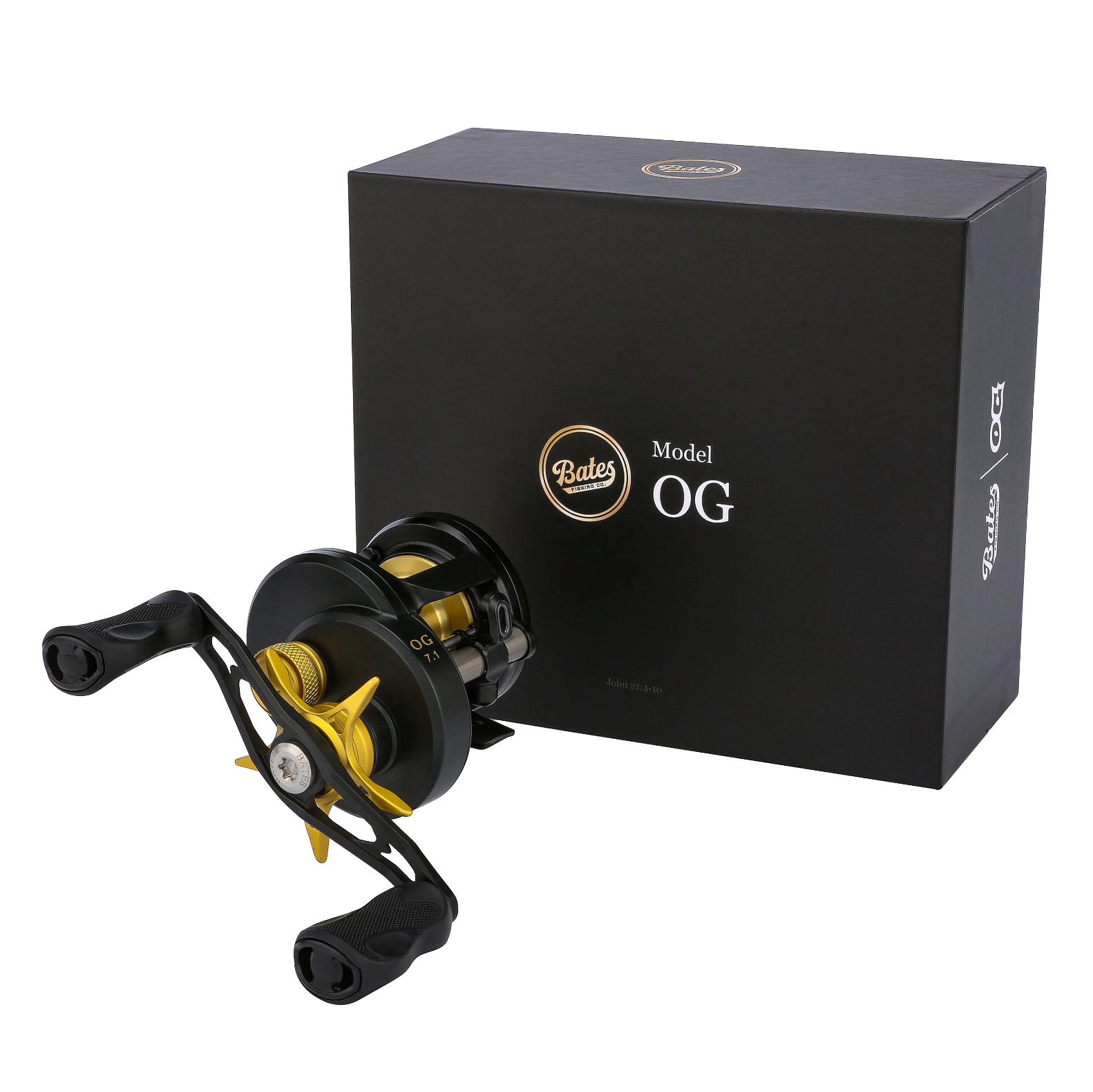 bates baitcaster reel Bate's Reels "The OG" – Bull Bay Tackle Company