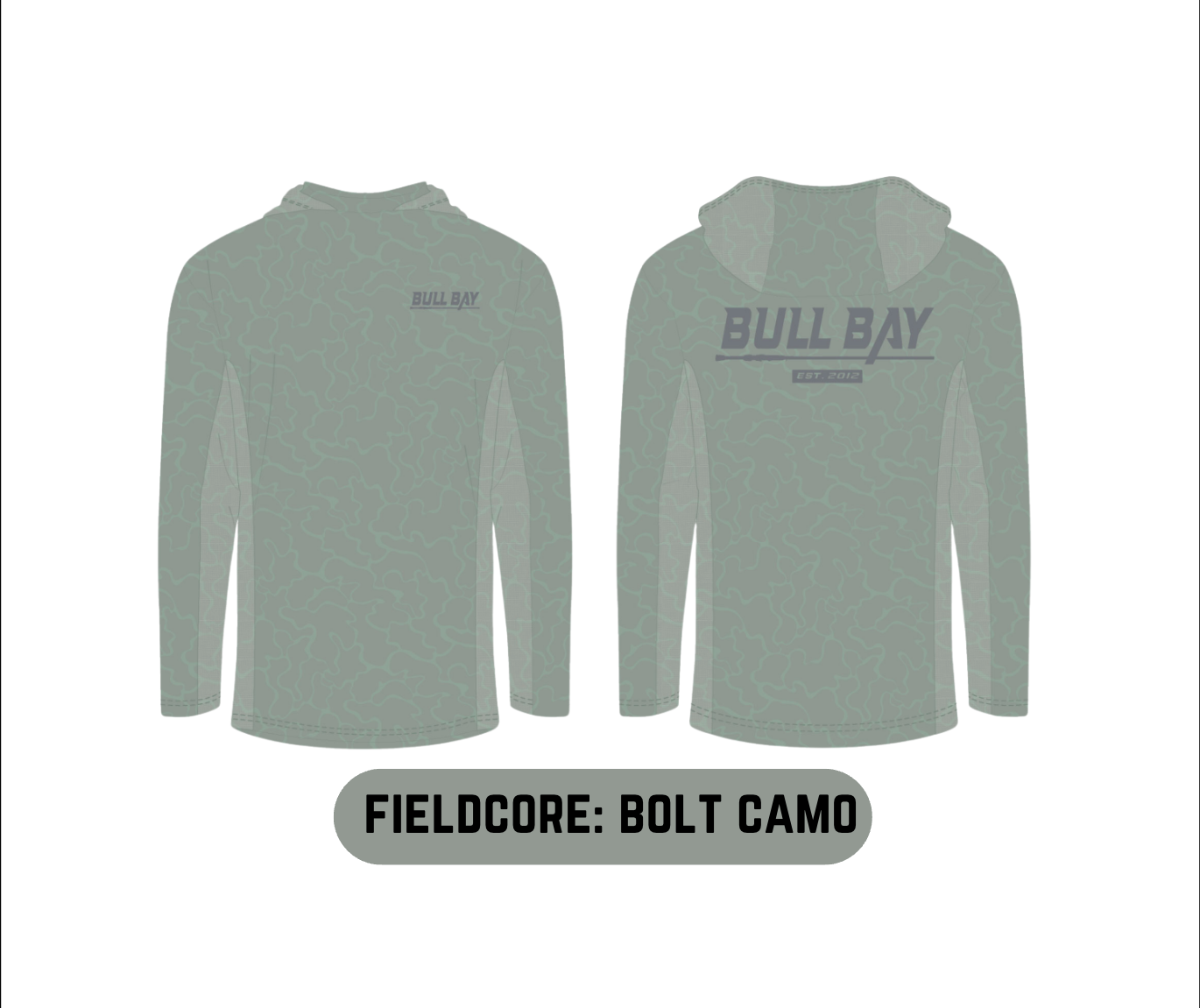 FIELDCORE HOODIE: BOLT CAMO