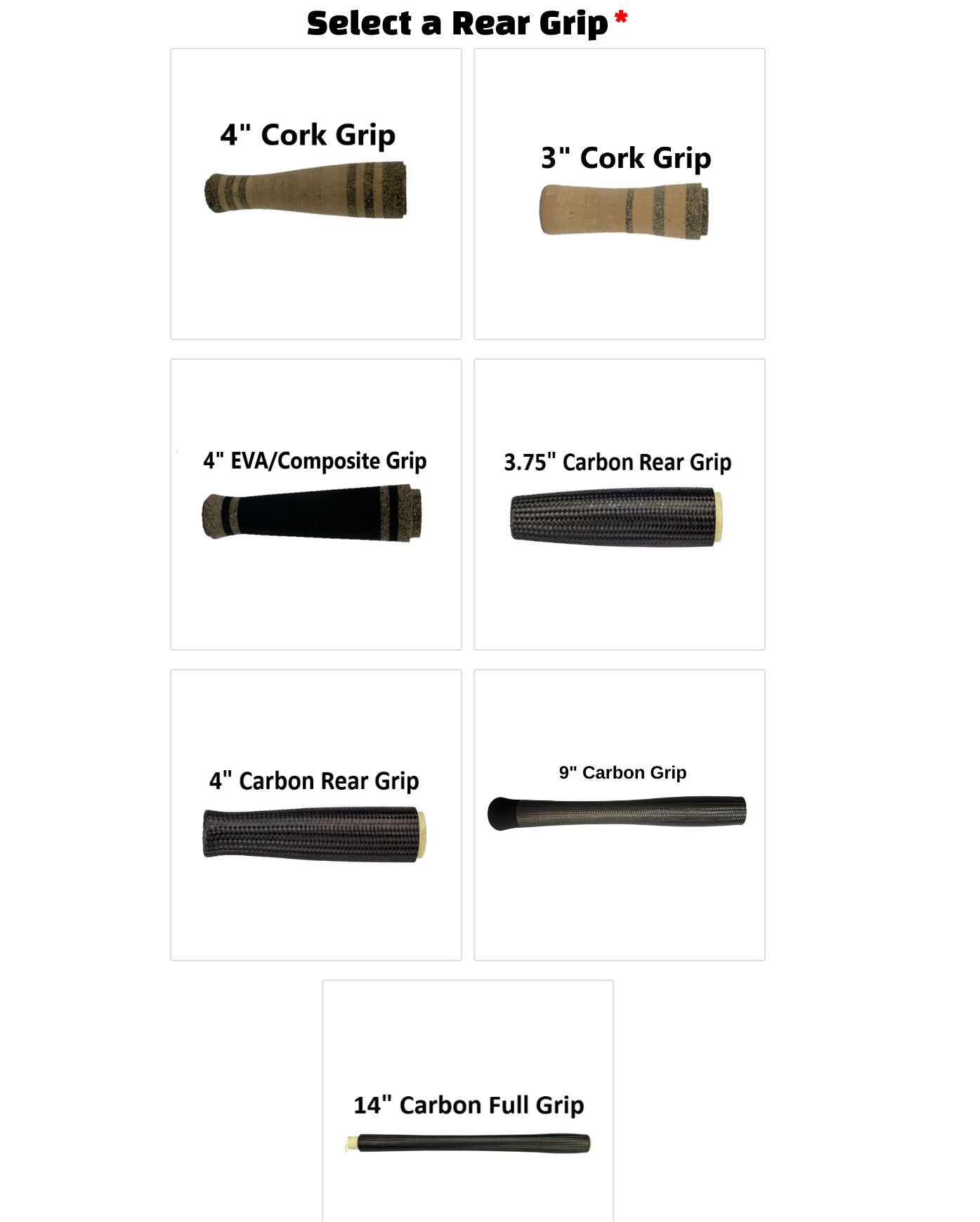 baitcasting rod butt section size Custom Rod Builder: Artillery Baitcasting – Bull Bay Tackle Company