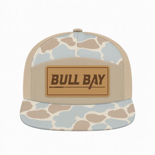 Fieldcore Hat: Old School Camo 7 Panel