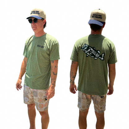 Bass Ultra Soft Short Sleeve Shirt - Heather Green