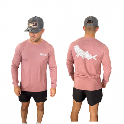 Tarpon Ultra Soft Long Sleeve Shirt - Salmon