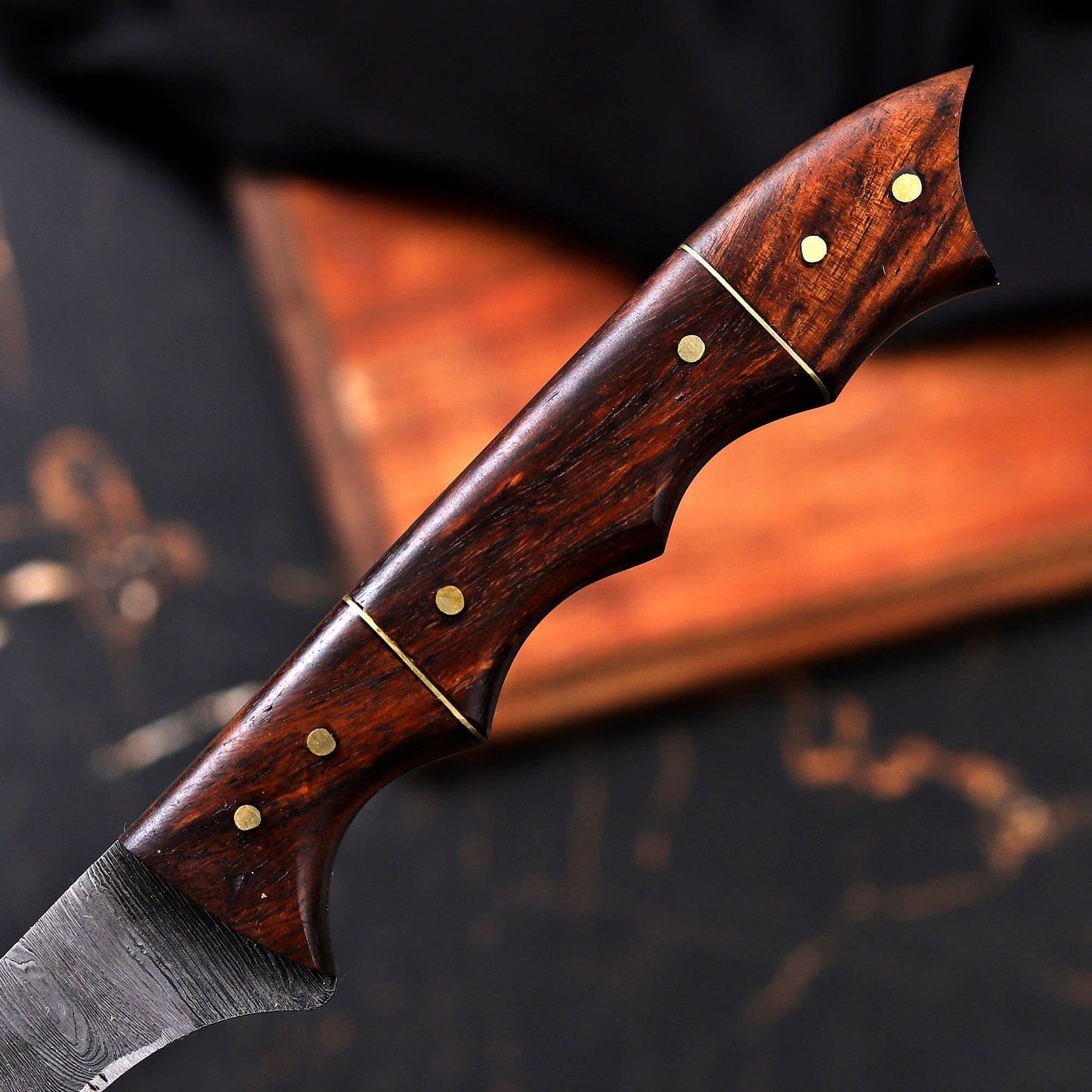 Fishing Fillet Knife Custom Damascus Steel Knife - Wholesale