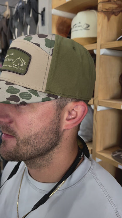 Bull Bay Duck Camo Waxed Canvas Hat