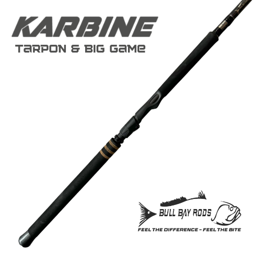 Karbine Spinning Rod - Tarpon & Big Game – Bull Bay Tackle Company