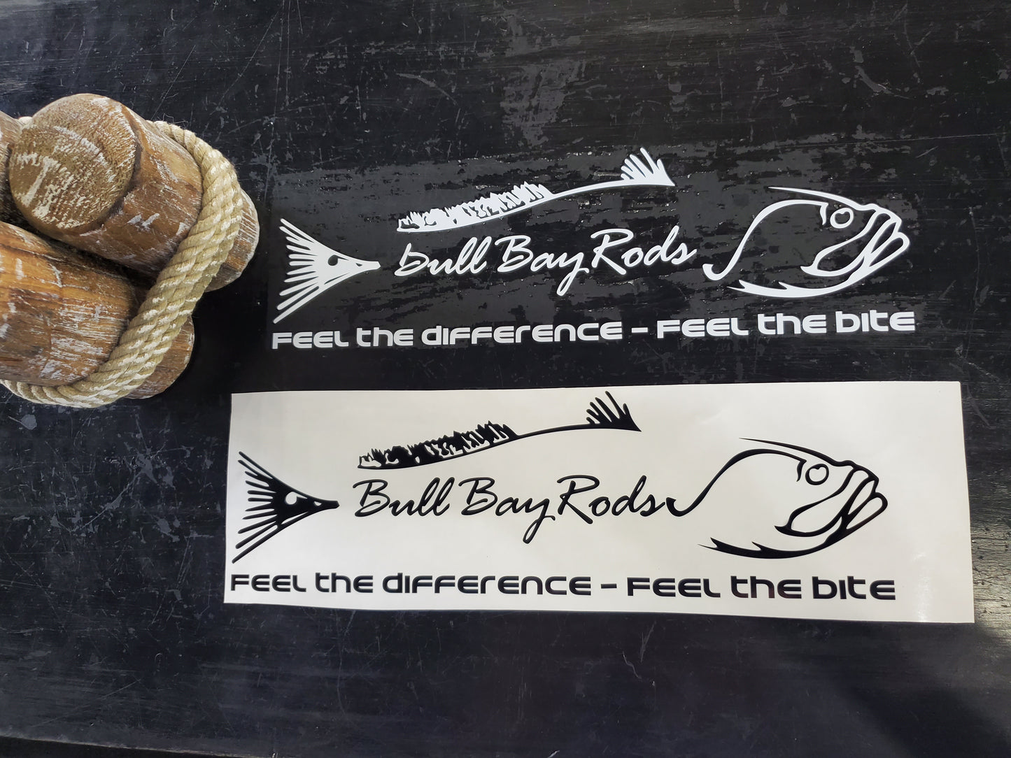 Bull Bay Rods 15" Boat/Car Vinyl Decal