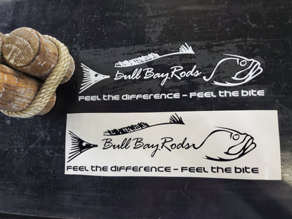 Bull Bay Rods 15" Boat/Car Vinyl Decal