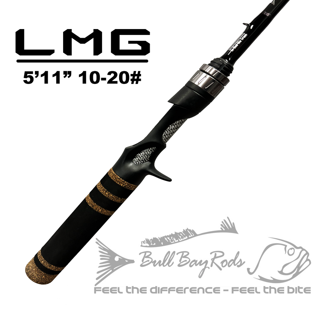 LMG Baitcasting Rod - Shorty - Freshwater/Bass – Bull Bay Tackle Company