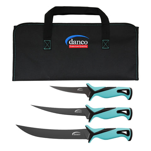 Danco Pro Series 3 Piece Fillet Knife Kit