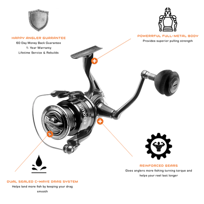 Florida Fishing Products RESOLUTE Spinning Reel
