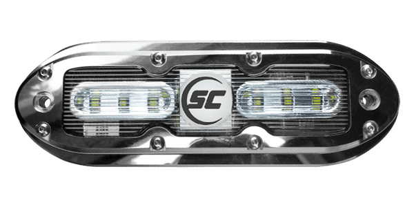 Shadow-Caster - SCM LED Underwater Lights w/20' cable, 316 SS Housing