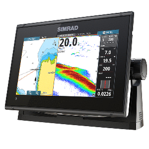Simrad GO9 XSE Chartplotter/Fishfinder with C-MAP Discover Chart - No Transducer